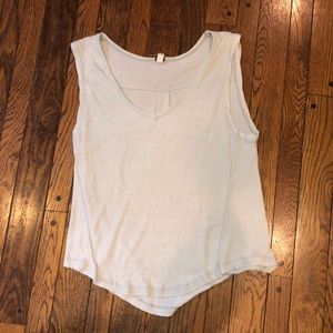 Free People Sea Foam Green Tank Top